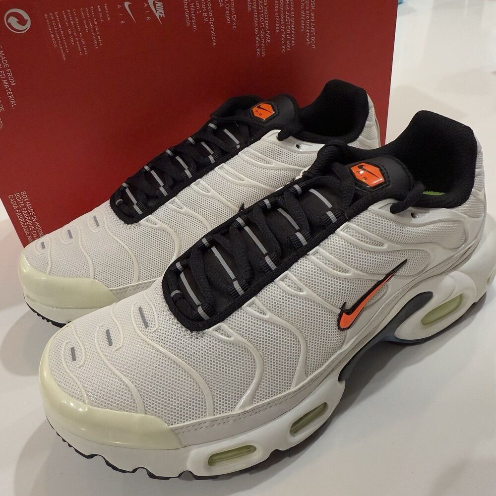 Nike Air Max Plus Summit White Total Orange "NERF" DQ4696 100 Women's Size 6.5